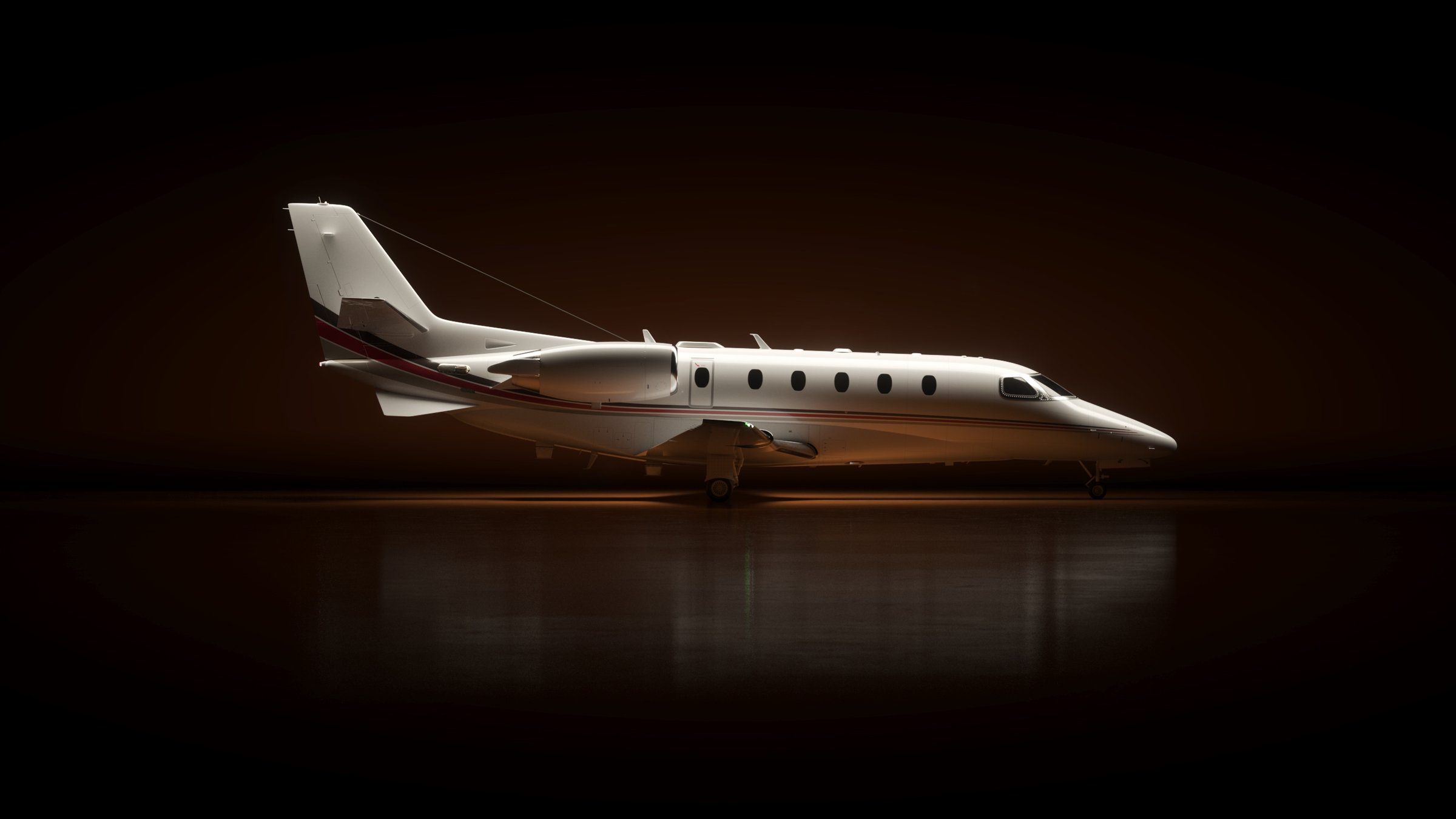 NetJets Citation Ascend CGI