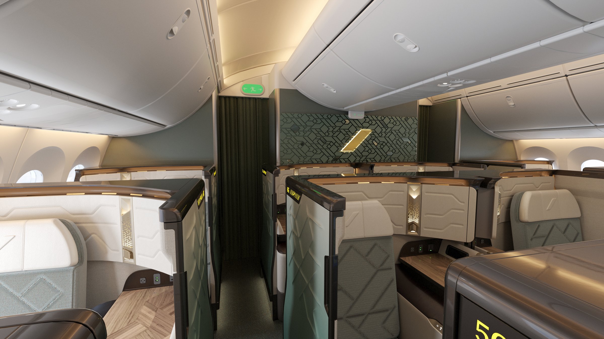 Royal Brunei window seat