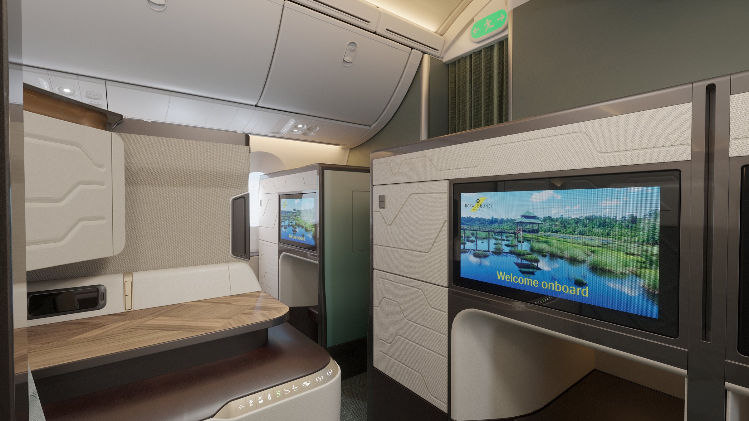 Royal Brunei aisle seats